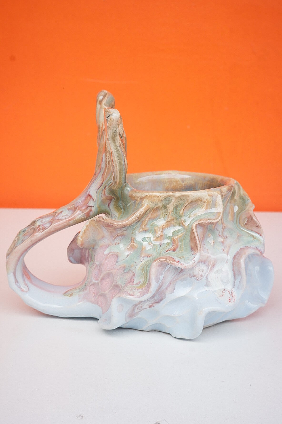 Cornflower Pink Oceana Mermug (Discounted)