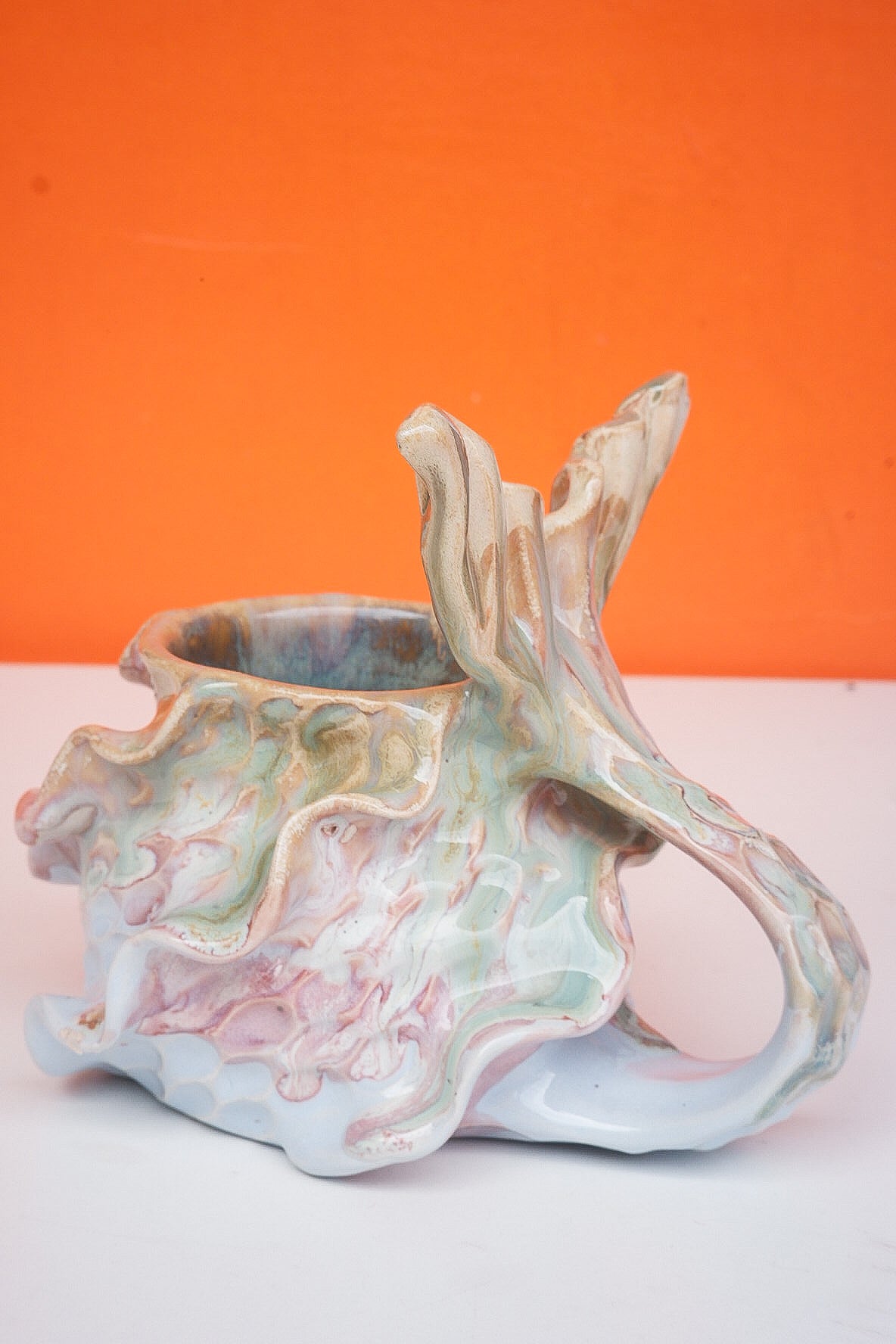 Cornflower Pink Oceana Mermug (Discounted)