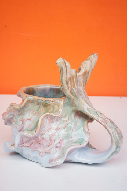 Cornflower Pink Oceana Mermug (Discounted)