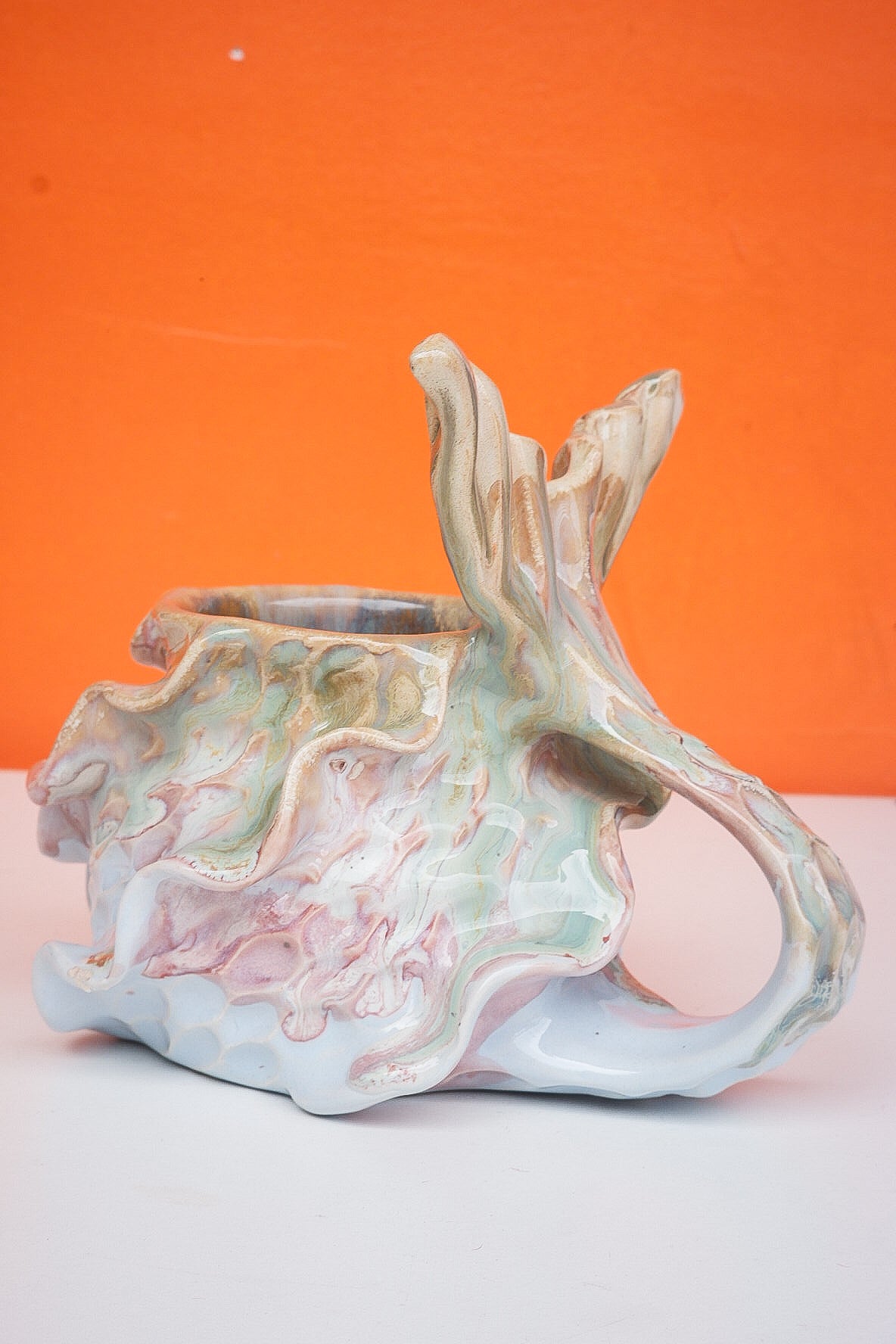 Cornflower Pink Oceana Mermug (Discounted)
