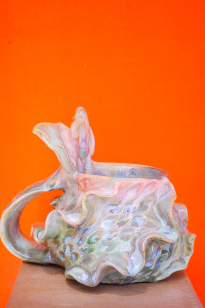 Blueberry Lilac & Jade Oceana Mermug