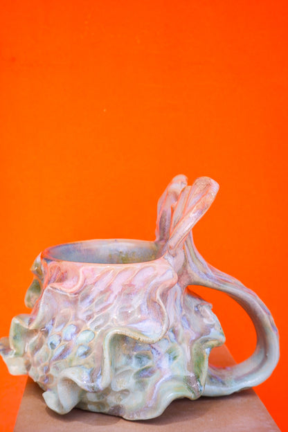 Blueberry Lilac & Jade Oceana Mermug