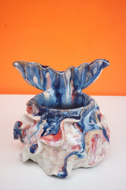 Blue & Pink pastel Oceana Mermug