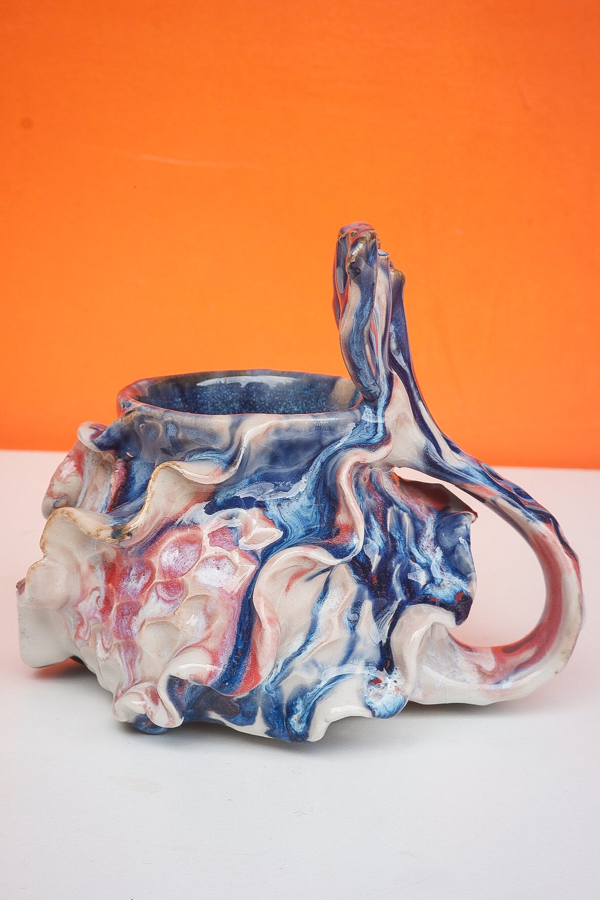 Blue & Pink pastel Oceana Mermug