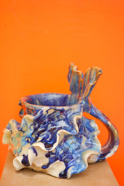 Blue Seafoam Oceana Mermug