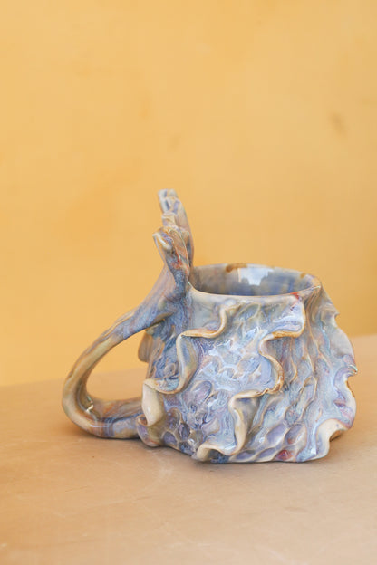 Mermug 11 (Blue Cloud Crystals)