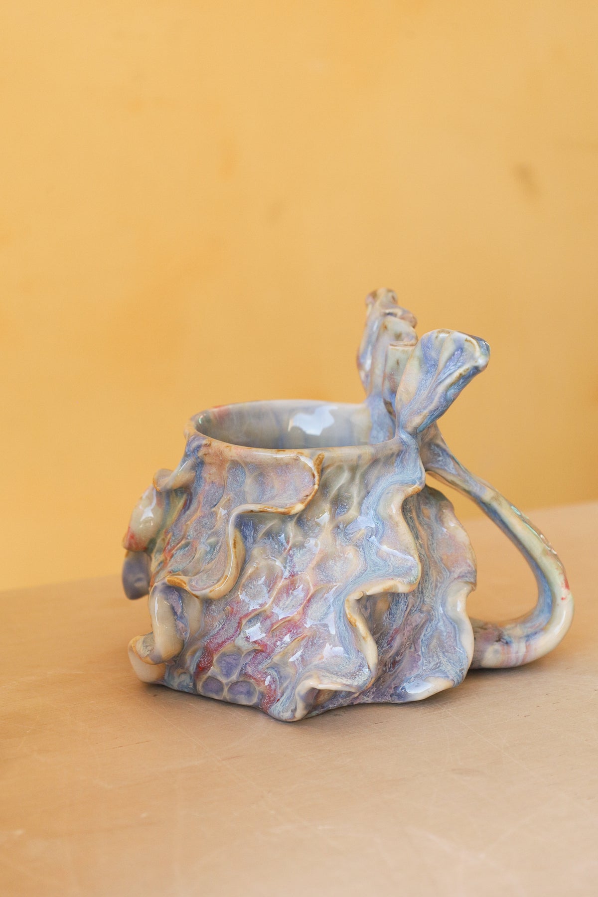 Mermug 11 (Blue Cloud Crystals)