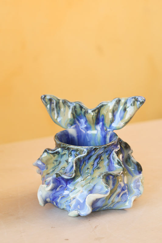 Mermug 07 (Cobalt blue & Jade)