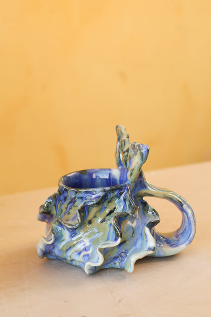 Mermug 07 (Cobalt blue & Jade)