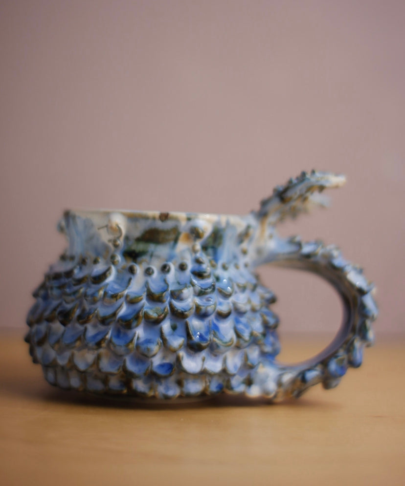 Mermaid Dragon Mug (discounted see photos)