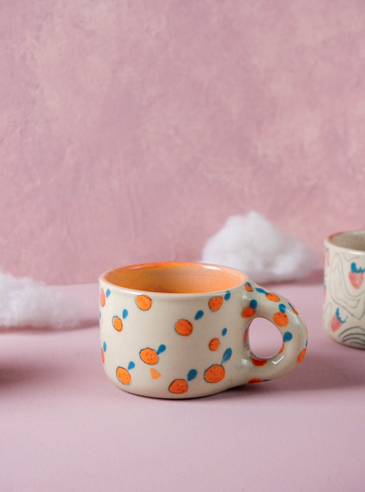 Tangerine mug