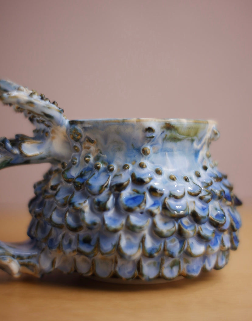 Mermaid Dragon Mug (discounted see photos)