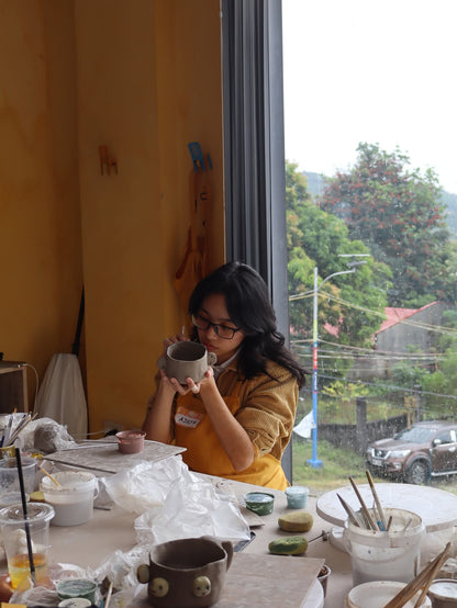 Mug Making Set + Painting  (3-Hour Pottery Workshop) - PM SCHEDULE