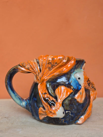 Yin yang 🟠 Orange Koi (discounted)