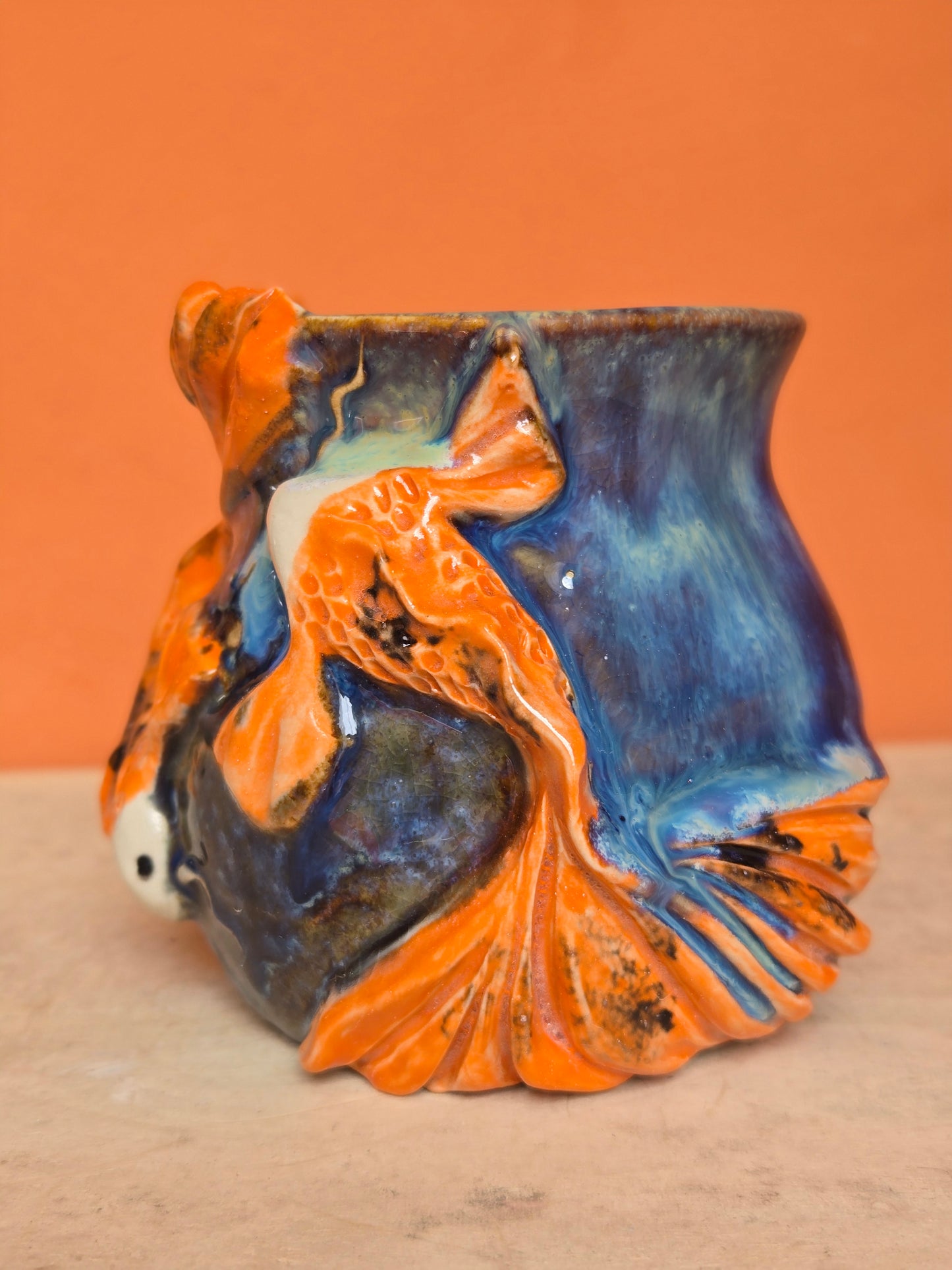 Yin yang 🟠 Orange Koi (discounted)