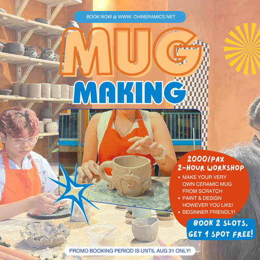 Mug Making Workshop – 2-Hour Session