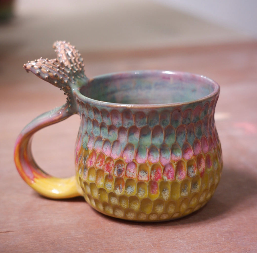 Tie dye mermug ✨🧜‍♀️