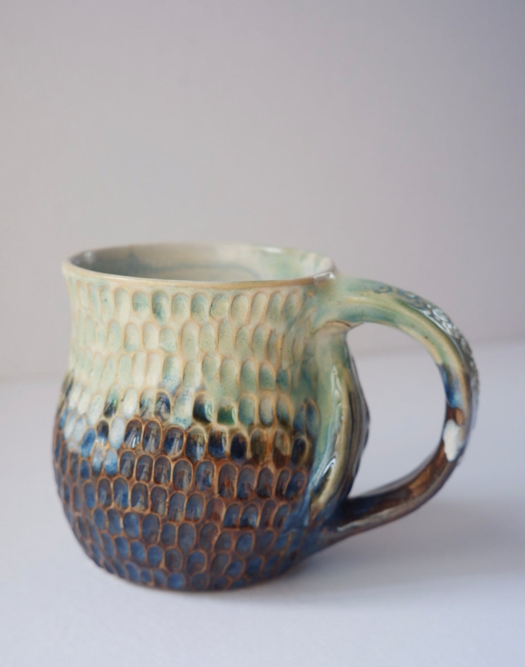 Green Crystal Mermug (discounted)✨🧜‍♀️