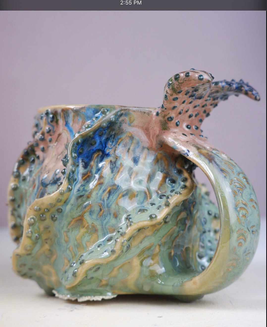 OCEAŃA 12 (discounted: slight glaze drip)