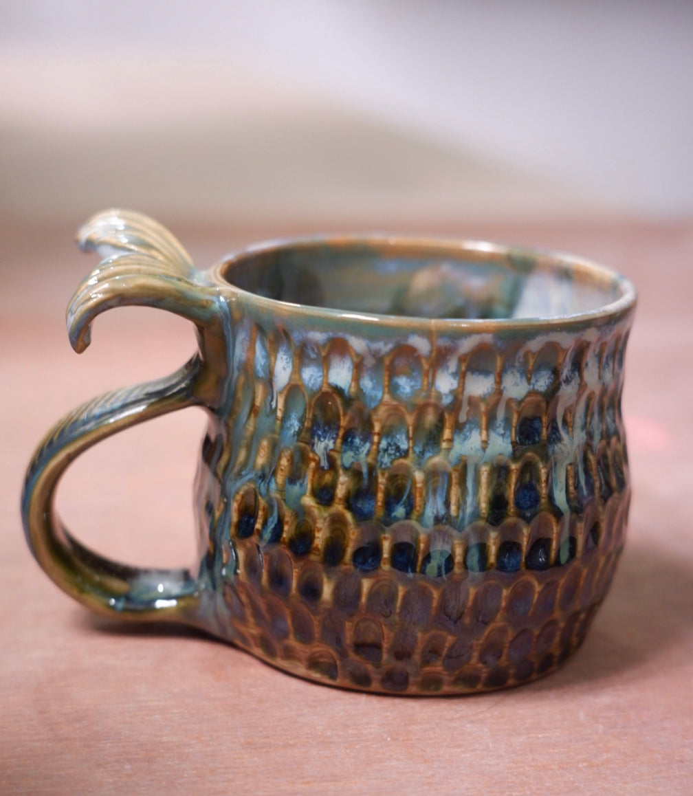 Gemstone Marbled Mermug ✨🧜‍♀️