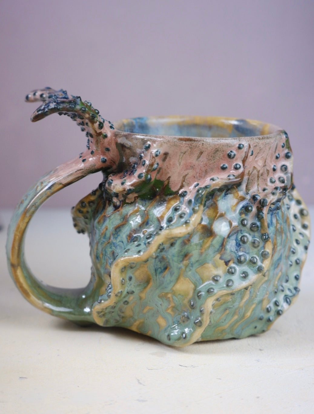 OCEAŃA 12 (discounted: slight glaze drip)