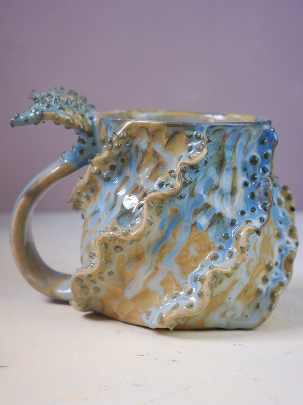 OCEAŃA 8 (disc: slight glaze drip)