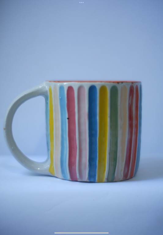 Tall stripes mug 1✨